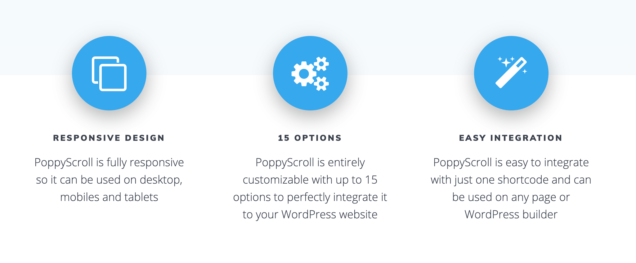 PoppyScroll WP - Non-Intrusive Responsive Popup on Scroll for WordPress - 1