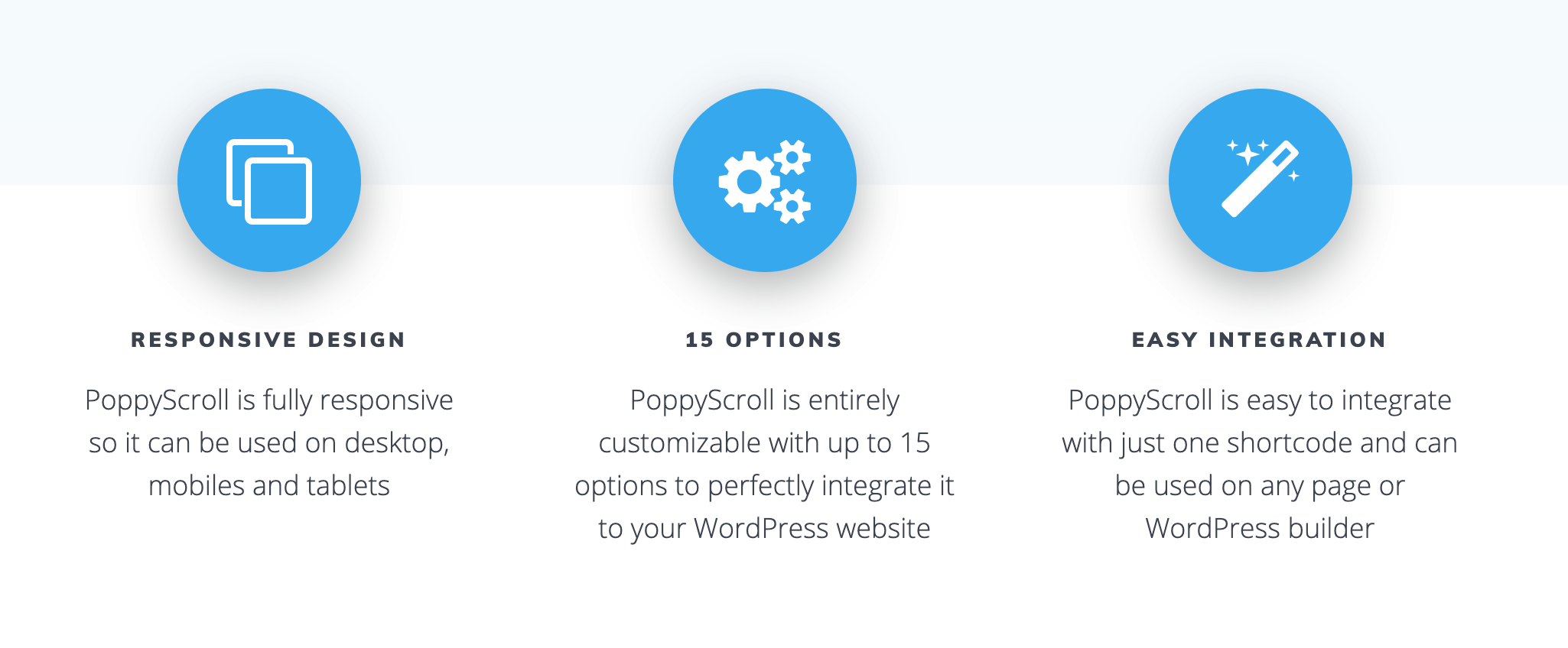 PoppyScroll WP - Non-Intrusive Responsive Popup on Scroll for Wordpress - 1