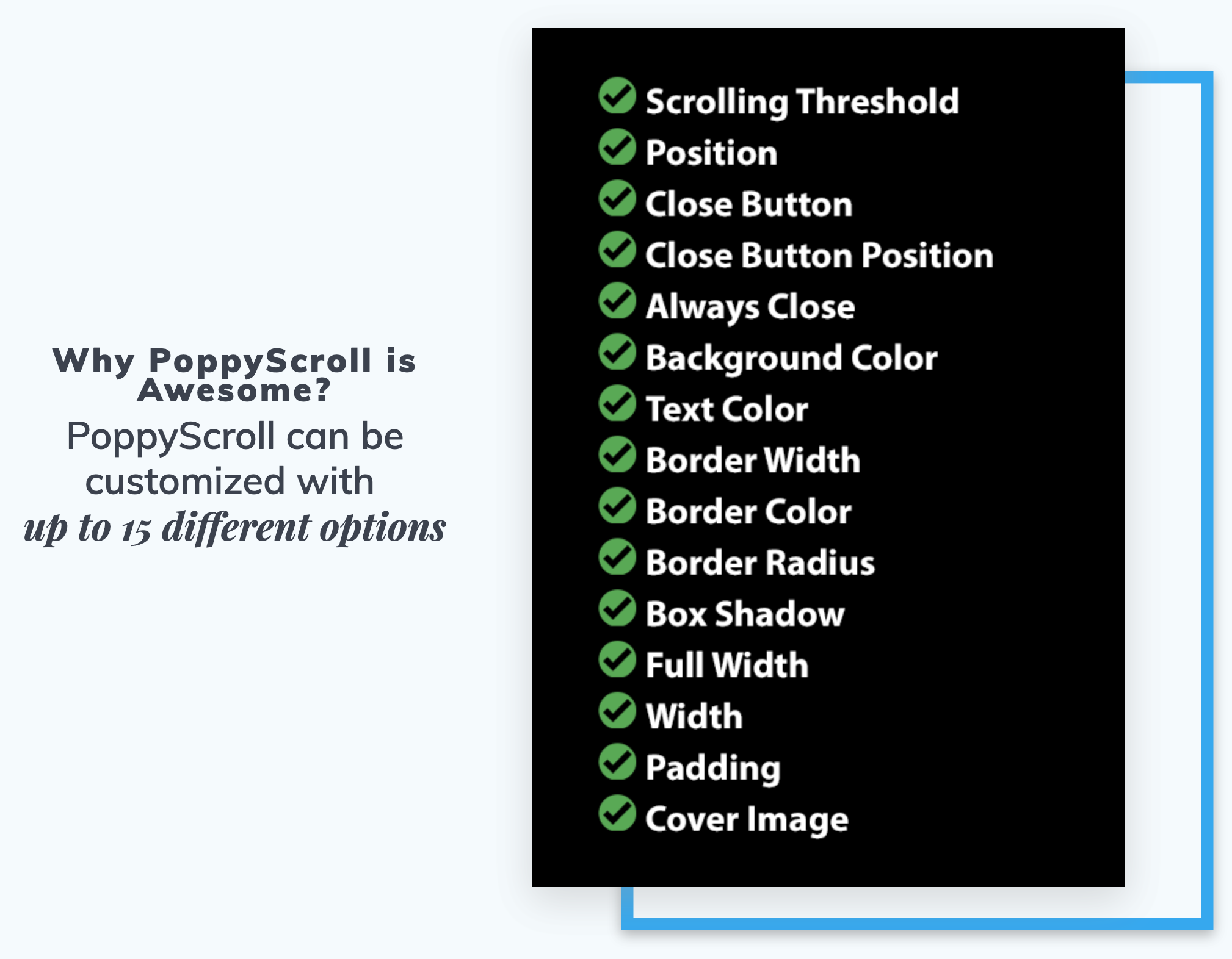 PoppyScroll WP - Non-Intrusive Responsive Popup on Scroll for WordPress - 2